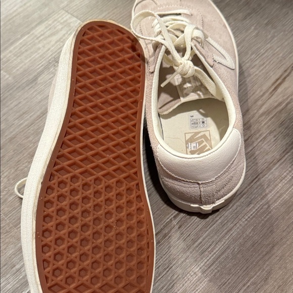 Stylish Beige Suede Sneakers - Picture 5 of 5